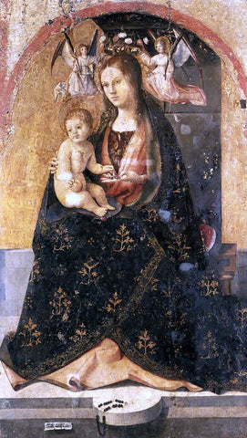  Antonello Da Messina Madonna and Child - Hand Painted Oil Painting