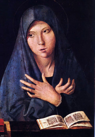  Antonello Da Messina Virgin of the Annunciation - Hand Painted Oil Painting