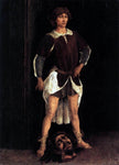  Antonio Del Pollaiuolo David Victorious - Hand Painted Oil Painting