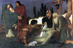  Arnold Bocklin The Deposition - Hand Painted Oil Painting