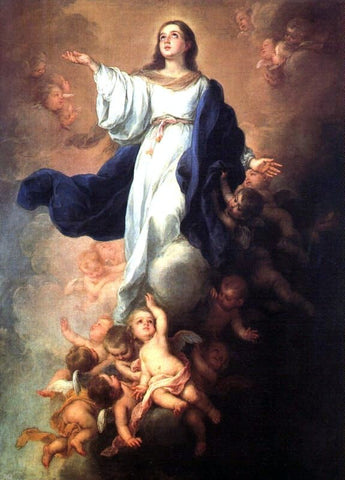  Bartolome Esteban Murillo Assumption of the Virgin - Hand Painted Oil Painting