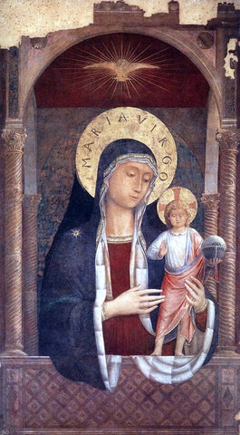  Benozzo Di Lese di Sandro Gozzoli Madonna and Child Giving Blessings - Hand Painted Oil Painting