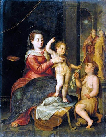 Bernaert De Ryckere The Virgin and Child - Hand Painted Oil Painting