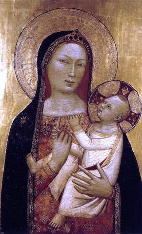  Bernardo Daddi Virgin and Child - Hand Painted Oil Painting
