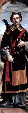  Bernardo Zenale St Stephen - Hand Painted Oil Painting