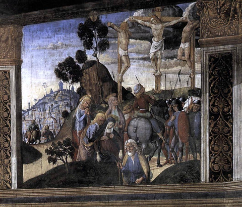  Biagio D'Antonio Crucifixion - Hand Painted Oil Painting