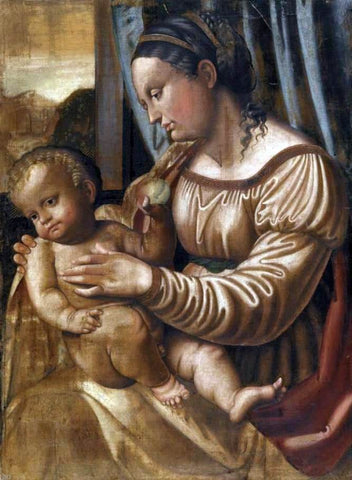  Callisto Piazza Da Lodi Madonna and Child - Hand Painted Oil Painting
