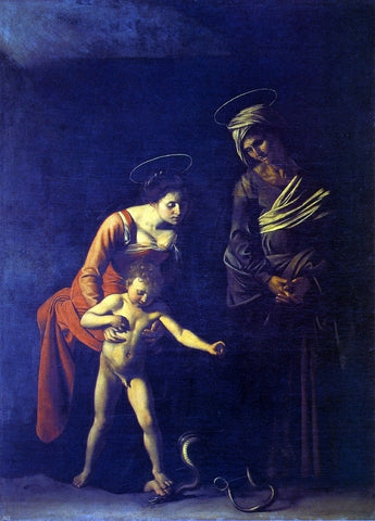  Caravaggio Madonna dei Palafrenieri - Hand Painted Oil Painting