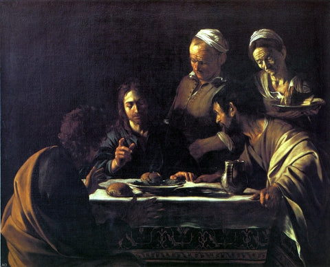  Caravaggio Supper at Emmaus - Hand Painted Oil Painting
