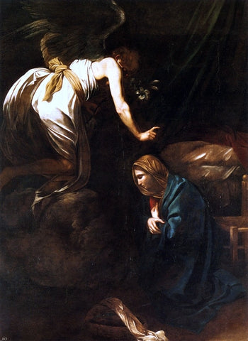  Caravaggio The Annunciation - Hand Painted Oil Painting