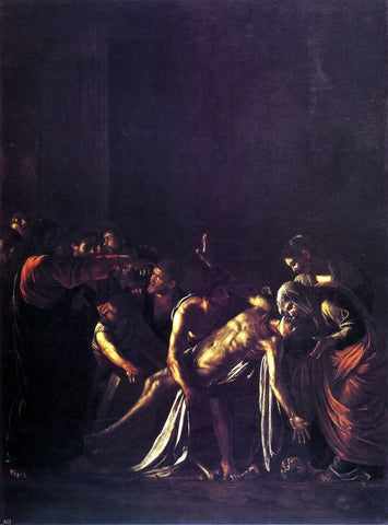 Caravaggio The Raising of Lazarus - Hand Painted Oil Painting