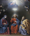  Carlo Dolci The Holy Family with God the Father and the Holy Spirit - Hand Painted Oil Painting