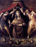  Cecchino Del Salviati Coronation of the Virgin with Angels - Hand Painted Oil Painting