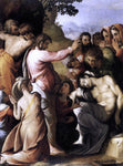  Cecchino Del Salviati Raising of Lazarus - Hand Painted Oil Painting