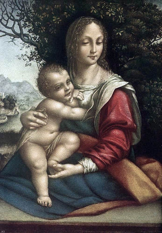  Cesare Da Sesto Madonna and Child - Hand Painted Oil Painting