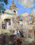  Charles Webster Hawthorne Near the Cathedral - Hand Painted Oil Painting