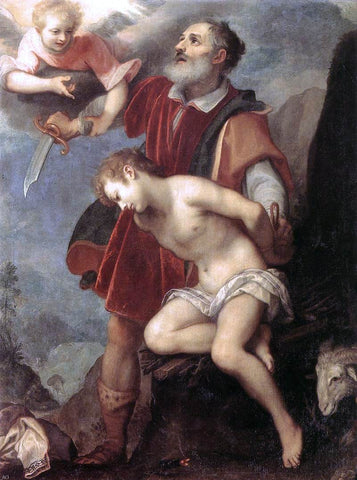  Cigoli The Sacrifice of Isaac - Hand Painted Oil Painting