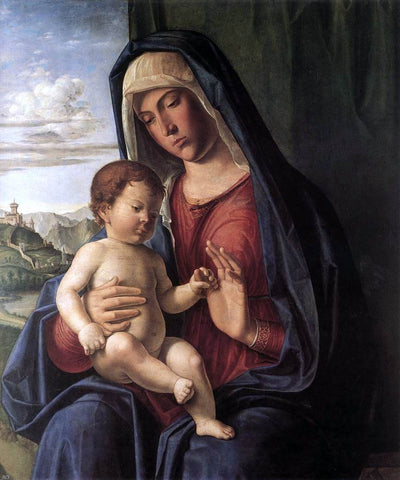  Cima Da Conegliano Madonna and Child - Hand Painted Oil Painting