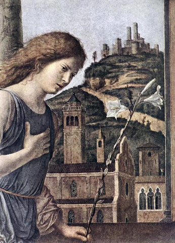  Cima Da Conegliano The Annunciation (detail) - Hand Painted Oil Painting