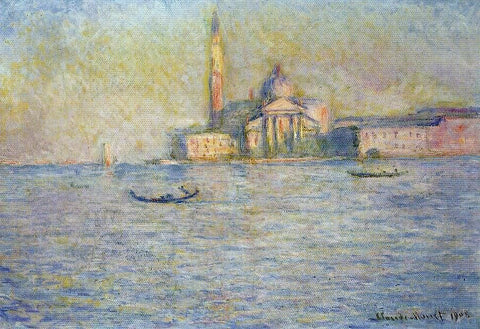  Claude Oscar Monet San Giorgio Maggiore - Hand Painted Oil Painting