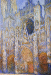  Claude Oscar Monet The Portal of Rouen Cathedral at Midday - Hand Painted Oil Painting