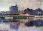  Claude Oscar Monet Vernon Church in Grey Weather - Hand Painted Oil Painting