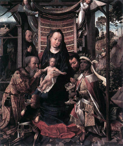  Colijn De Coter The Adoration of the Magi - Hand Painted Oil Painting