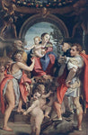  Correggio Madonna with St George - Hand Painted Oil Painting