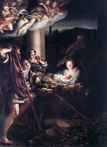  Correggio Nativity (Holy Night) - Hand Painted Oil Painting
