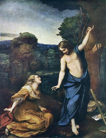  Correggio Noli me Tangere - Hand Painted Oil Painting