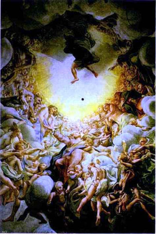  Correggio The Assumption of the Virgin - Hand Painted Oil Painting