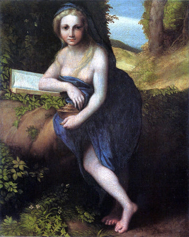  Correggio The Magdalene - Hand Painted Oil Painting