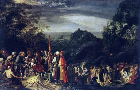  The Elder David Teniers Miracle of St Paul on the Island of Malta - Hand Painted Oil Painting