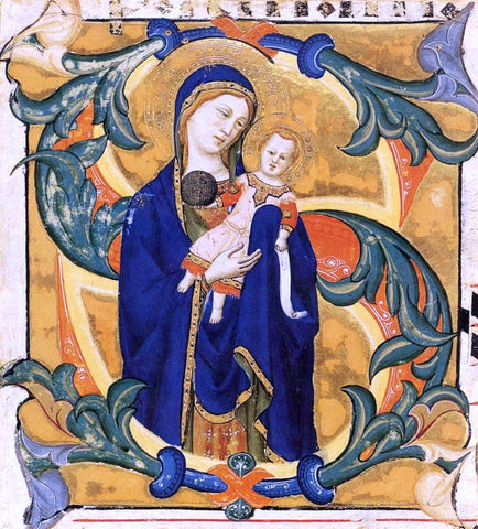  Don Silvestro Die Gherarducci Gradual from Santa Maria degli Angeli (Folio 137) - Hand Painted Oil Painting