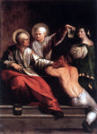  Dosso Dossi St Cosmas and St Damian - Hand Painted Oil Painting