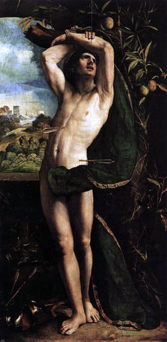 Dosso Dossi St Sebastian - Hand Painted Oil Painting