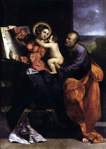  Dosso Dossi The Holy Family - Hand Painted Oil Painting