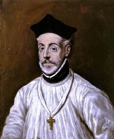  El Greco Diego de Covarrubias - Hand Painted Oil Painting