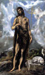  El Greco St John the Baptist - Hand Painted Oil Painting