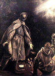  El Greco The Stigmatization of St Francis - Hand Painted Oil Painting