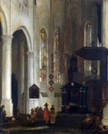  Emanuel De Witte Old Church in Delft - Hand Painted Oil Painting