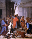  Eustache Le Sueur The Preaching of St Paul at Ephesus - Hand Painted Oil Painting