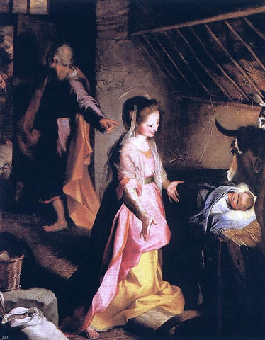 Federico Fiori Barocci The Nativity - Hand Painted Oil Painting