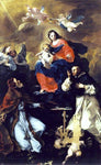  Felice Torelli Virgin and Child with Angels and Saints - Hand Painted Oil Painting