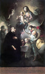  Felix Ivo Leicher Saint Joseph Calasantius before the Virgin - Hand Painted Oil Painting