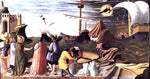  Fra Angelico St Nicholas saves the ship (Perugia Altarpiece) - Hand Painted Oil Painting