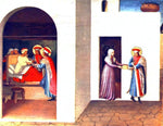  Fra Angelico The Healing of Palladia by Saint Cosmas and Saint Damian (San Marco Altarpiece) - Hand Painted Oil Painting