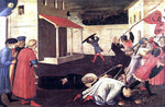  Fra Angelico The Martyrdom of St Mark (Linaioli Tabernacle) - Hand Painted Oil Painting