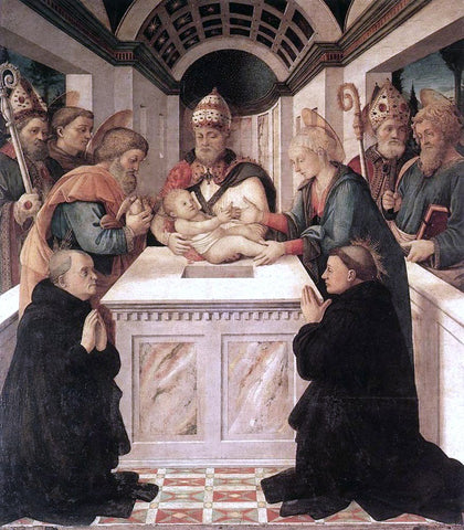  Fra Filippo Lippi Circumcision - Hand Painted Oil Painting