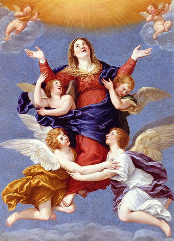  Francesco Albani Assumption of the Virgin - Hand Painted Oil Painting